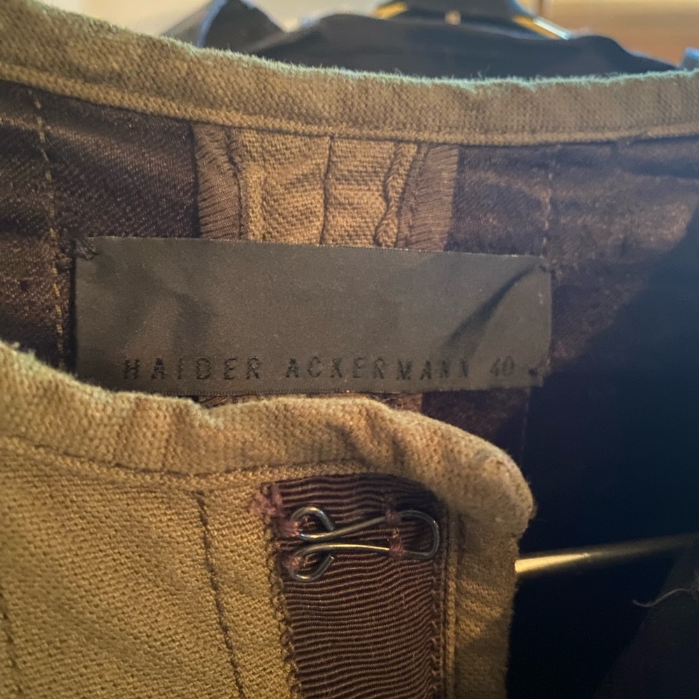 Haider Ackermann green women’s blazer - Picture 2 of 9